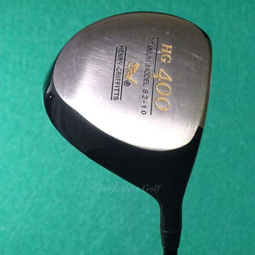 Henry Griffitts HG 400 Titanium Model 82-10 10° Driver Factory Graphite Firm