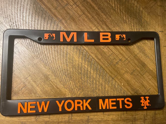 NY METS  Plastic License plate Frame