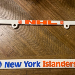 NY Islanders   Plastic License plate Frame
