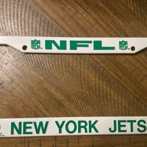 NY Jets Plastic License plate Frame