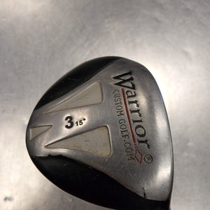 Used Warrior FAIRWAY 3 WOOD Mens Fairway Wood RH 3 Wood 11730-S000046157