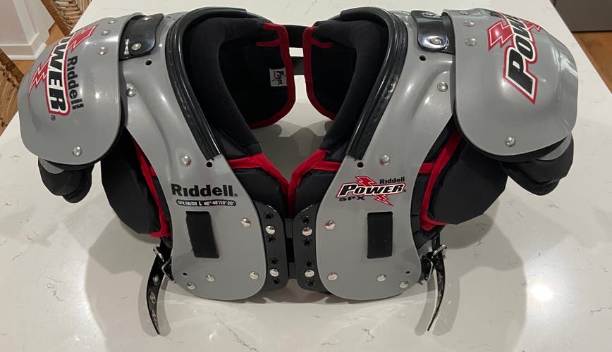 Adult Large Riddell Power SPX Shoulder Pads - New