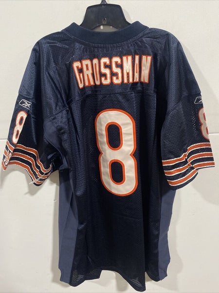 Authentic Vintage Rex Grossman #8 CHICAGO BEARS NFL Reebok On Field Jersey  Sz 52