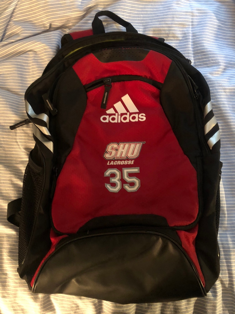 SHU Red Used Men's Adidas Backpack