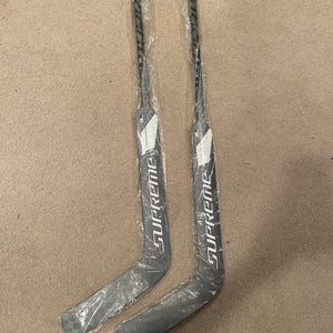 Bauer Supreme 3s pro Goalie Stick Bundle (with One Used And Chiclets Shirt)