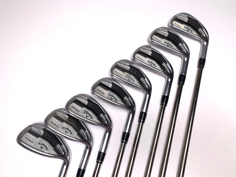 Callaway Apex Iron Set 4-PW+AW UST Mamiya Recoil 460 F3 Regular Graphite Mens RH