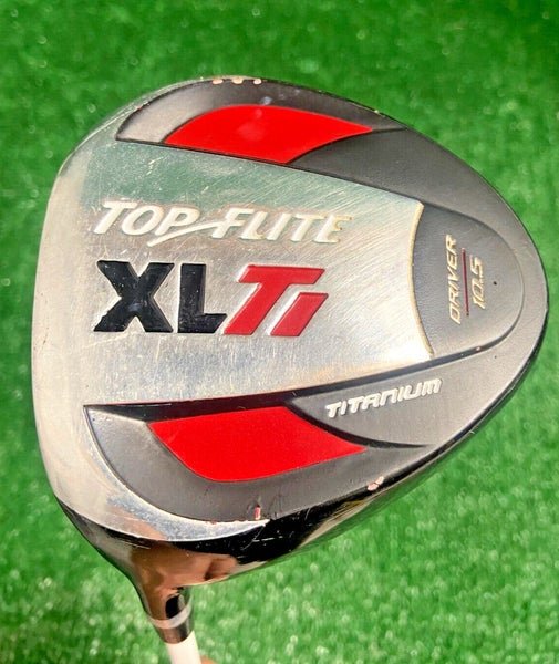 Top-Flite XL-Ti Titanium Driver 10.5* LH Uniflex Regular Graphite 44" Good Grip