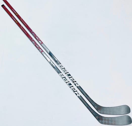 New 2 Pack JOHAN LARSSON Custom Red Vapor Hyperlite Hockey Sticks-LH-77 Flex