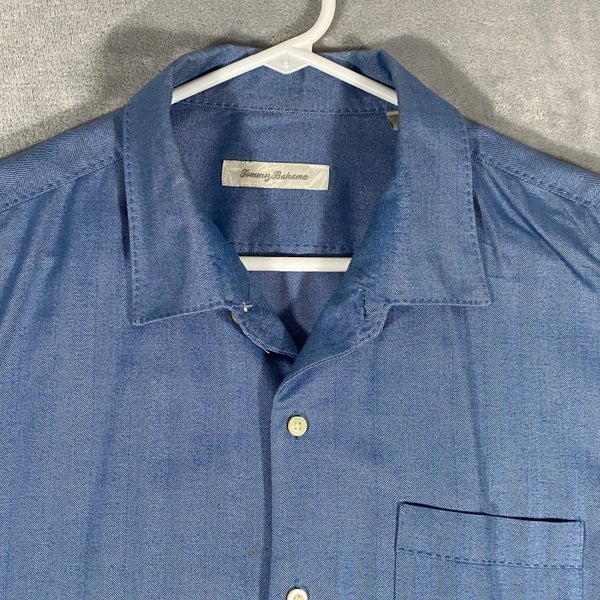 Tommy Bahama Men's Shirt - Blue - XL