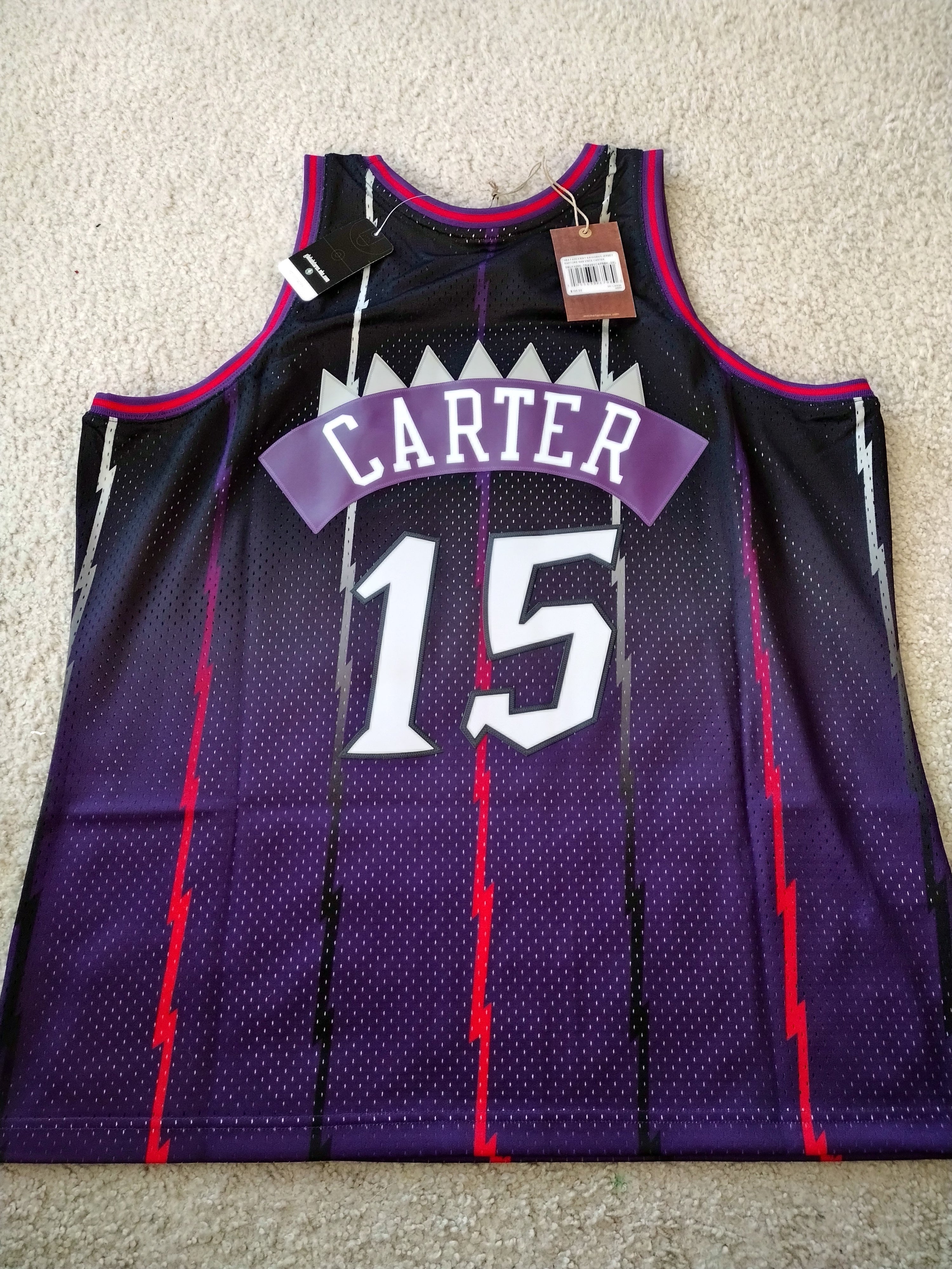 Mitchell & Ness Men NBA Toronto Raptors CNY 4.0 Swingman Jersey