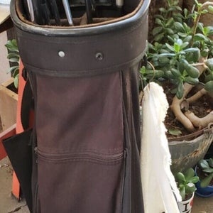 FULL SET MEN'S GOLF CLUBS 4 WOODS 9 IRON CART BAG PUTTER & EXTRAS EXCELL