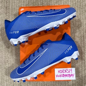 Nike Vapor Edge Team Football Cleats Blue CZ2606-400 Mens size 11 Game Royal