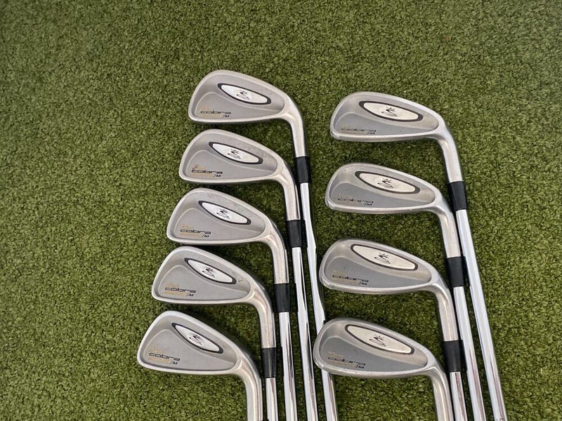 King Cobra 2300 I/M Iron Set (3-9,P,G) RH Cobra Dynamic F-115 Stiff Steel (L5392)