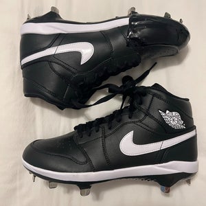 Nike Air Jordan 1 Metal Baseball Cleats - Size 9