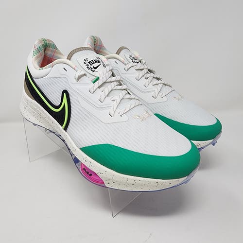 Nike Golf Shoes Mens 10 Ivory Air Zoom Infinity Tour NEXT% NRG Sail Ghost Green