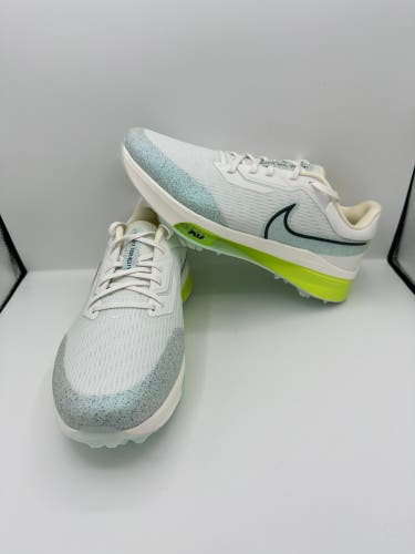 Nike Air Zoom Infinity Tour Next% Golf Shoes Sail Volt DM8446-131 SIZE 11 Wide