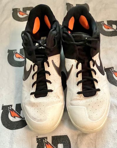 White Men's Molded Cleats Low Top Alpha Huarache Elite 2 Low MCS