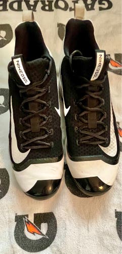 Black Men's Molded Cleats Low Top Air Huarache 2K Filth Elite