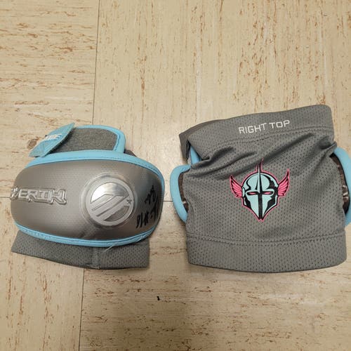 PLL Chrome LC (Game Worn) Maverik Rome Arm Pads