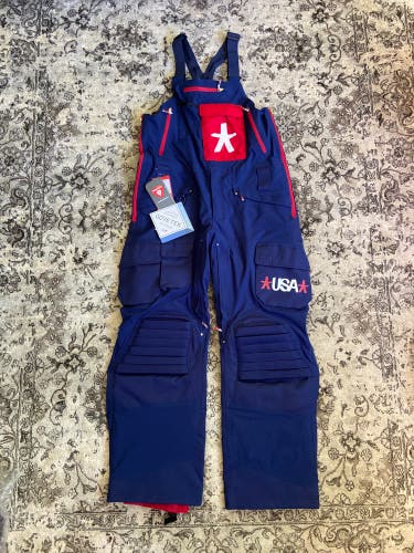 Spyder Olympic Coach’s Bibbed/Padded Snowpants- Medium