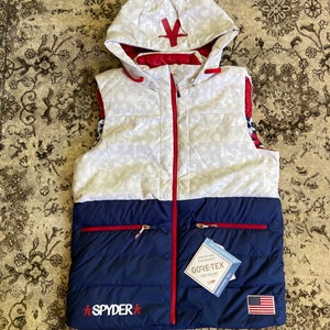 Spyder Olympic Hooded Vest- Medium