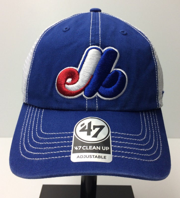 Montreal Expos '47 MLB 9FORTY Adjustable CooperstownSnapback Hat Cap Mesh