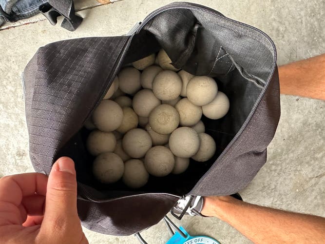 Lacrosse balls And Bag
