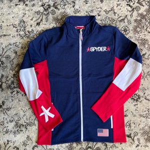 Spyder Olympic Full Zip Sweatshirt- Medium