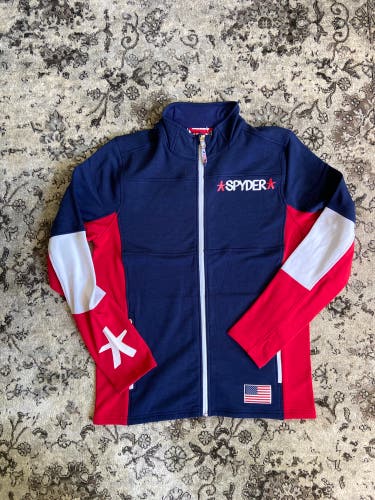 Spyder Olympic Full Zip Sweatshirt- Medium