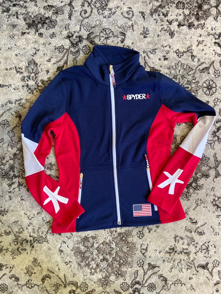 Spyder Olympic Full Zip Sweatshirt- Small