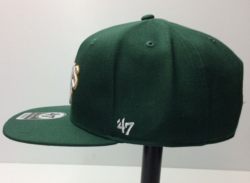 MLB Oakland Athletics MVP Team Logo Cap Black green