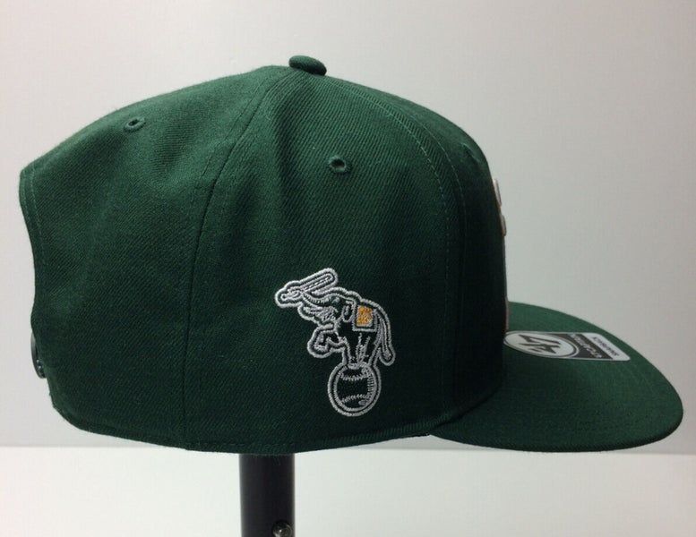 Men's Oakland Athletics New Era Green Elephant 39THIRTY Flex Hat