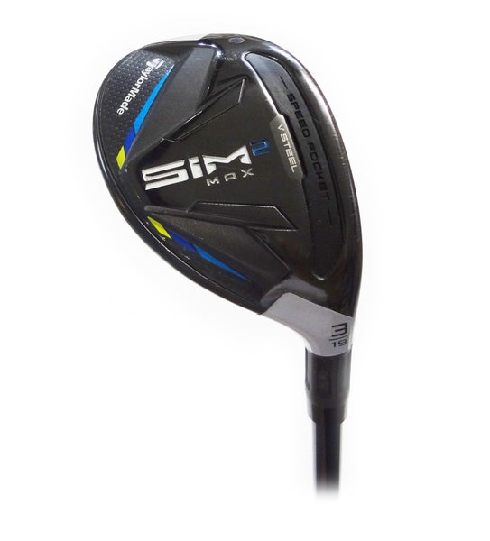 TaylorMade SIM2 Max 19* 3 Hybrid/Rescue Graphite Fujikura Ventus Blue Stiff Flex