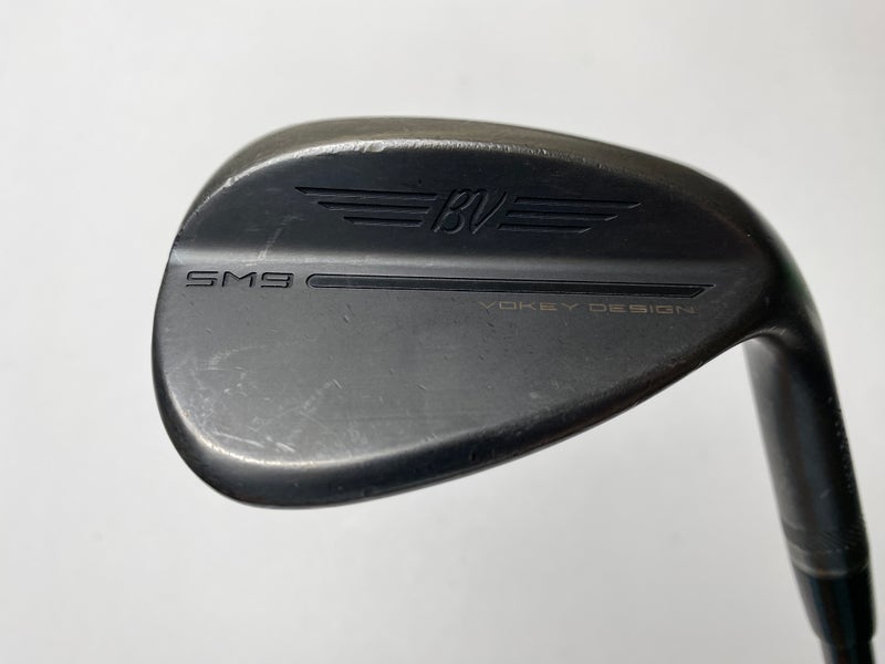 Titleist Vokey SM9 Jet Black SW 54* 10 Bounce S-Grind MMT 304SS 95g Stiff RH