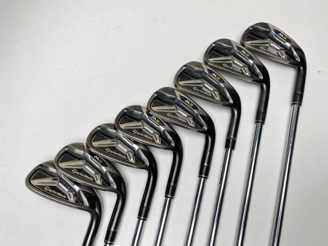 Taylormade M2 Tour Iron Set 4-PW+AW M2 Reax 80g Regular Steel Mens RH