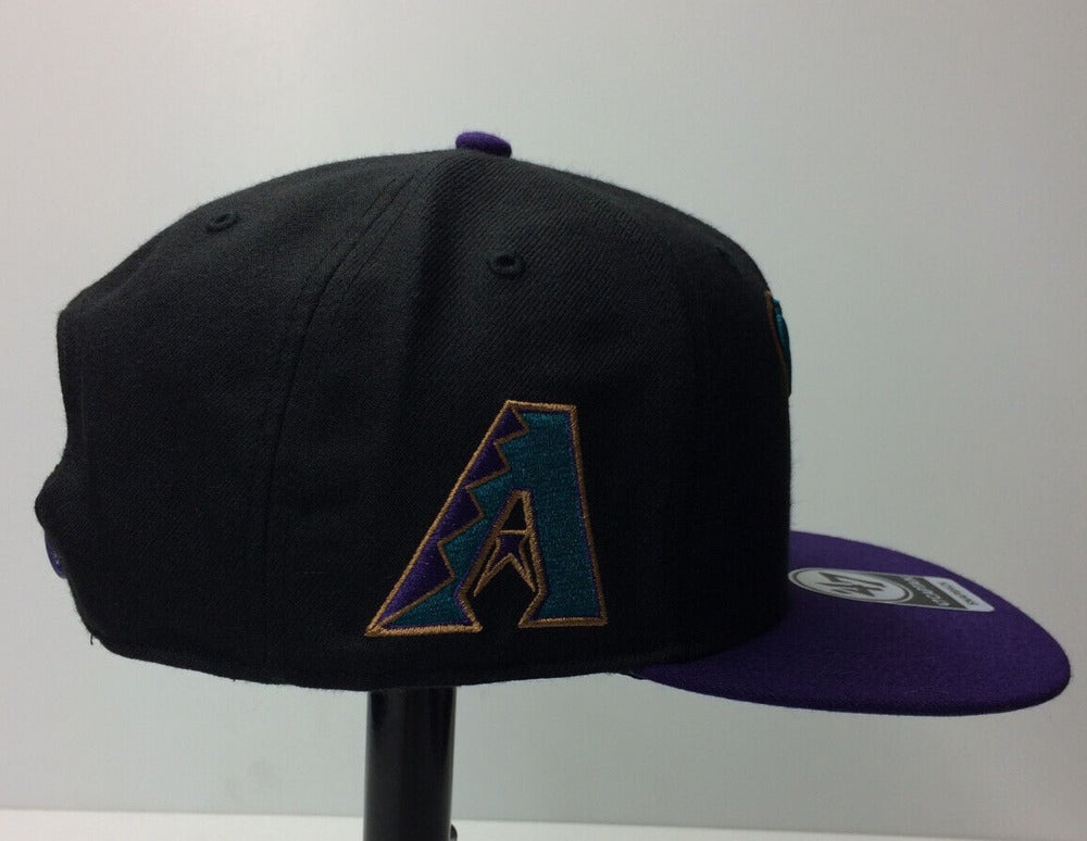 47 Brand Arizona Diamondbacks Sure Shot Snapback Cap in Gray for Men