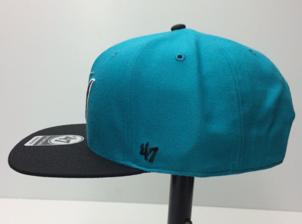 47 Florida Marlins Teal 1997 World Series Sure Shot MVP Snapback Hat