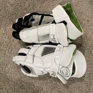 Used Player's Maverik M5 Lacrosse Gloves 13"