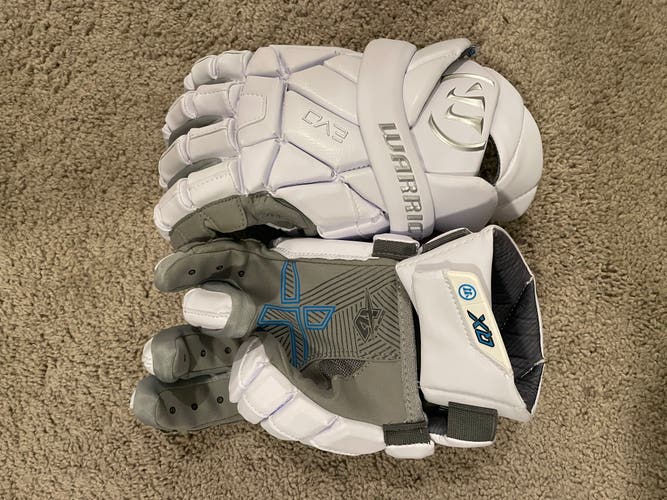 New Player's Warrior EVO QX Lacrosse Gloves 13"