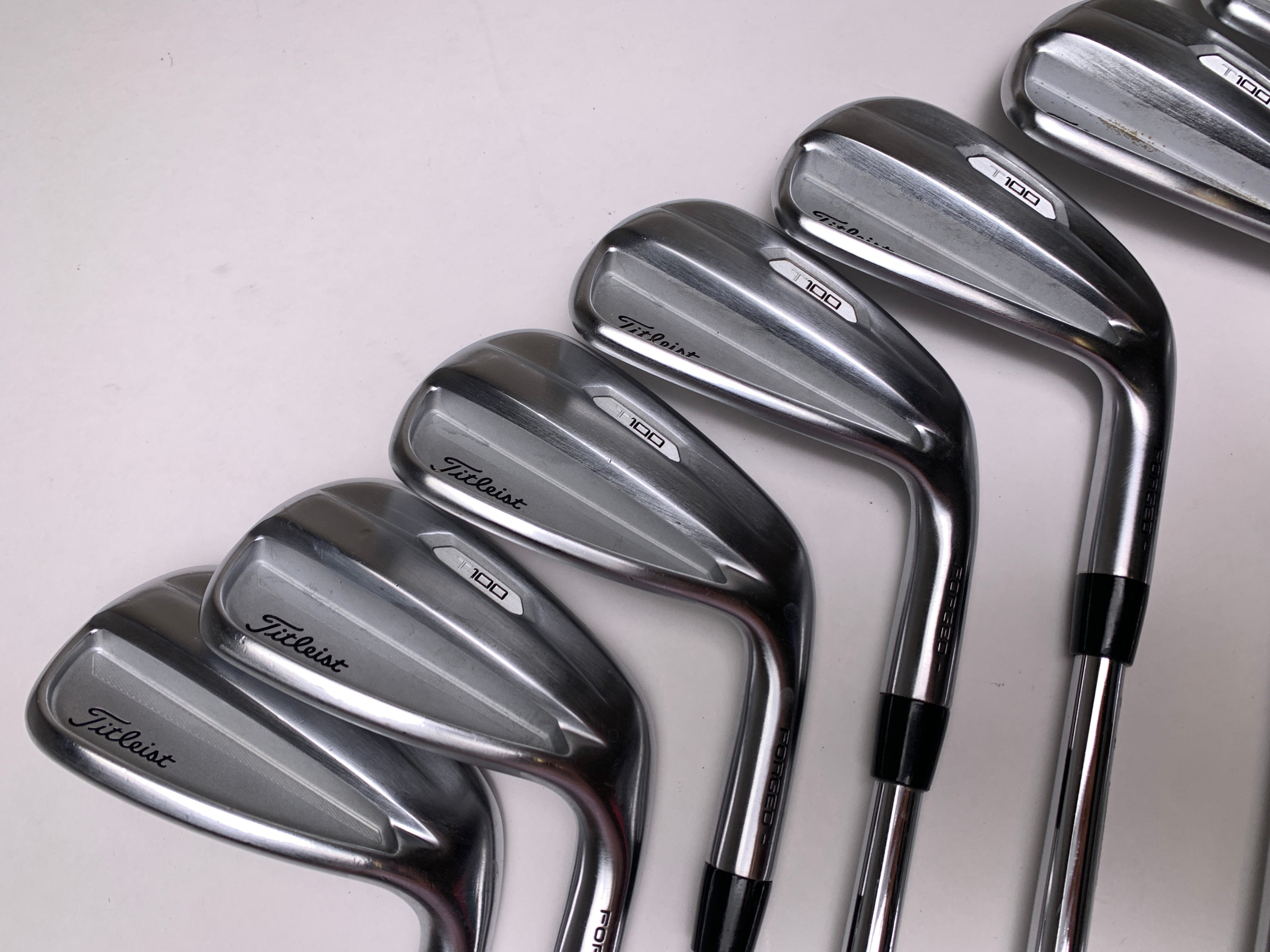 Titleist 2021 T100 Iron Set 4-PW AMT X100 Tour White X-Stiff