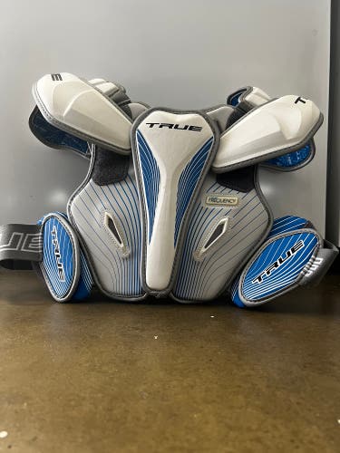 Used True Lacrosse Frequency shoulder pads