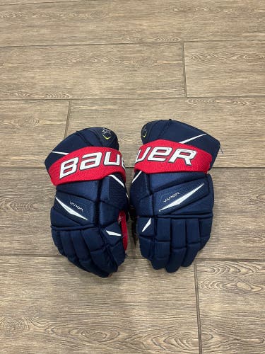 Used Bauer 14" Pro Stock Vapor 2X Pro Gloves