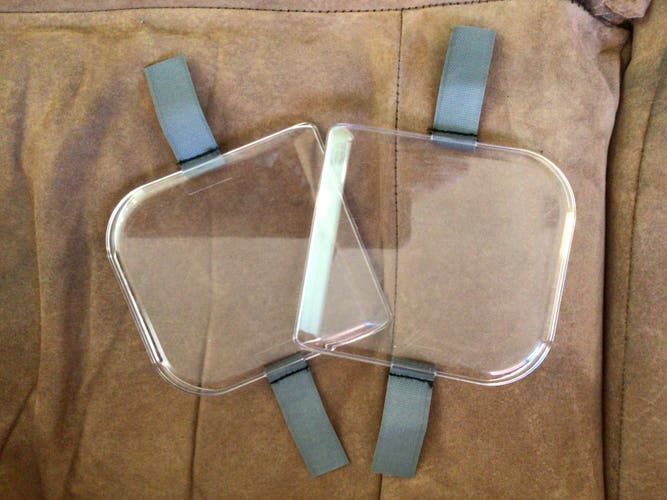 Goalie Leg Pad slide plates