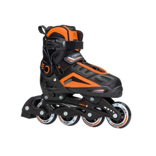 $80 5th Element B2-100 Boy's Adjustable Inline Skates w/Ankle Support sizes 12-8