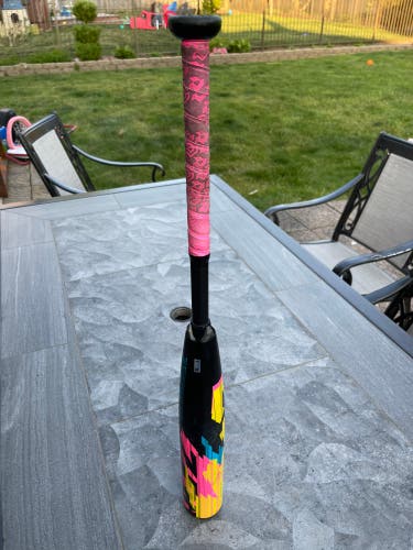 Used USSSA Certified DeMarini (-8) 21 oz 29" CF Glitch Bat