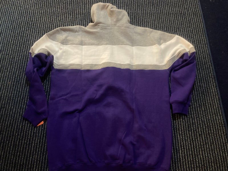 KRISP Purple Varsity Hooded Jacket