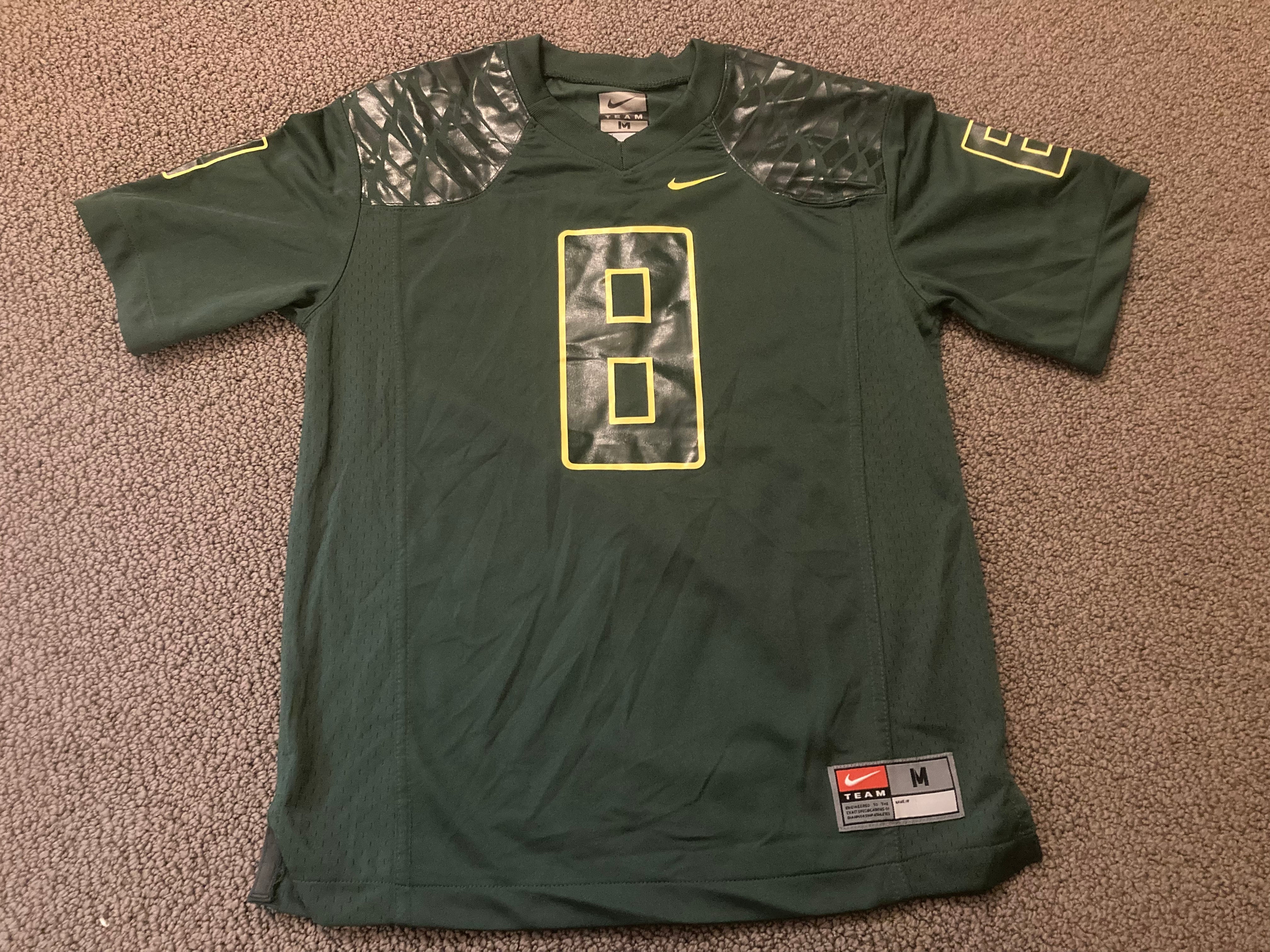 Marcus Mariota Oregon Ducks #8 Football Jersey - Apple Green