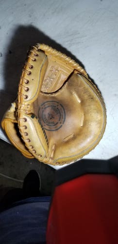 Used Franklin Right Hand Throw Catcher's Baseball Glove 30"