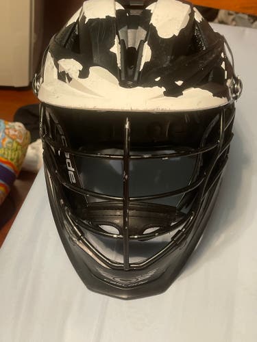 Cascade XRS Helmet (Spraypainted Camo Black and White)