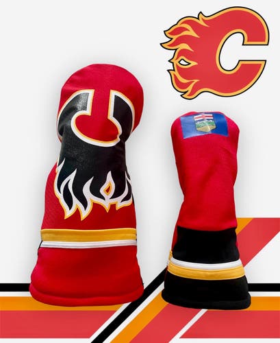 Calgary Flames Driver & Fairway Wood Head Cover